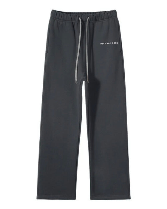 Devy the Odds x DJP Wide Leg Dark Grey Broek